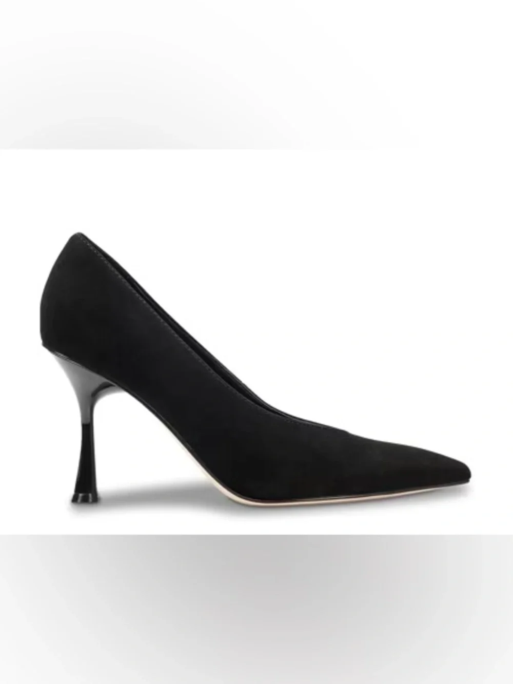 Marc Fisher Black Pointed-Toe Stiletto Pump
